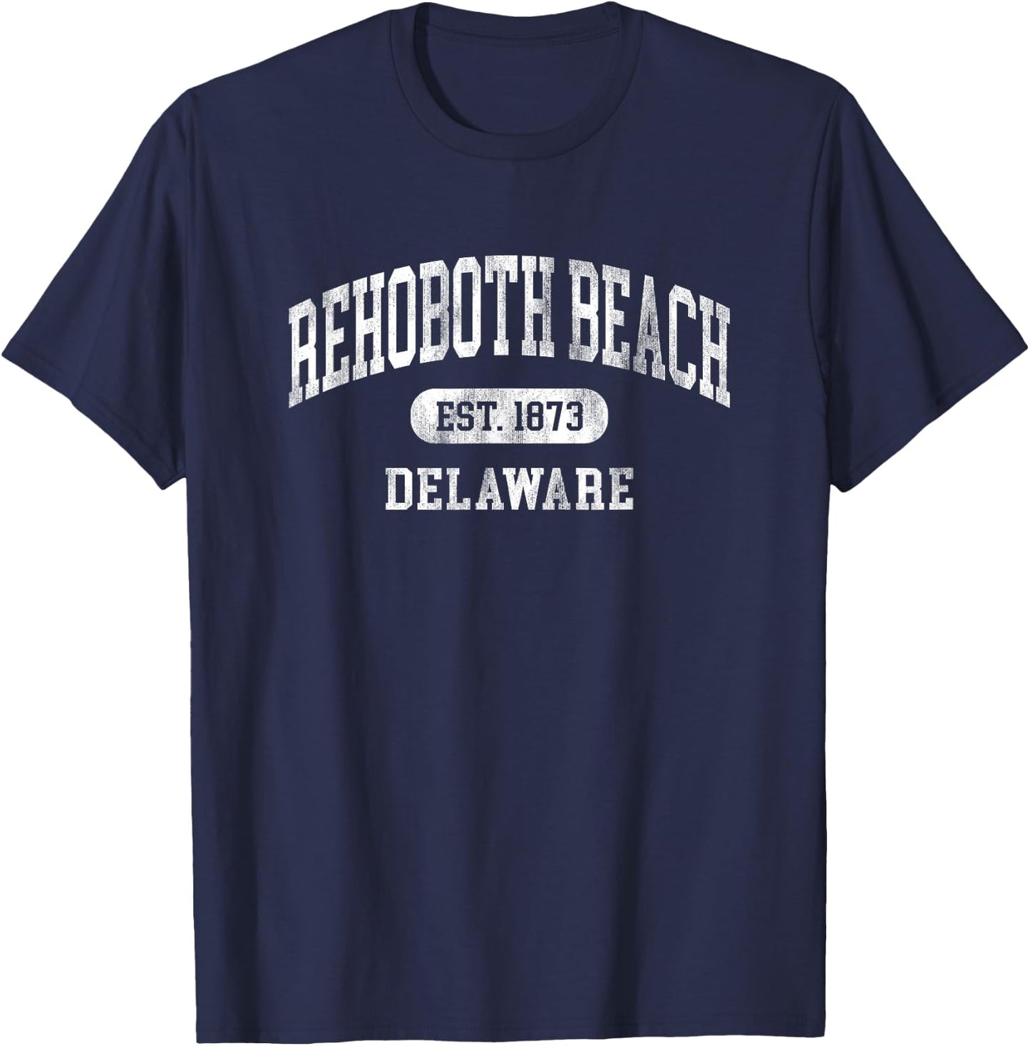 Rehoboth Beach Delaware Est 1873 Souvenir Kids T-Shirt - T-Shirt | Navy