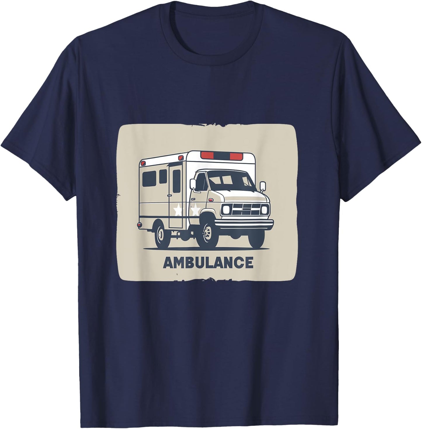 Ambulance emergency Car Costume T-Shirt - T-Shirt | Navy