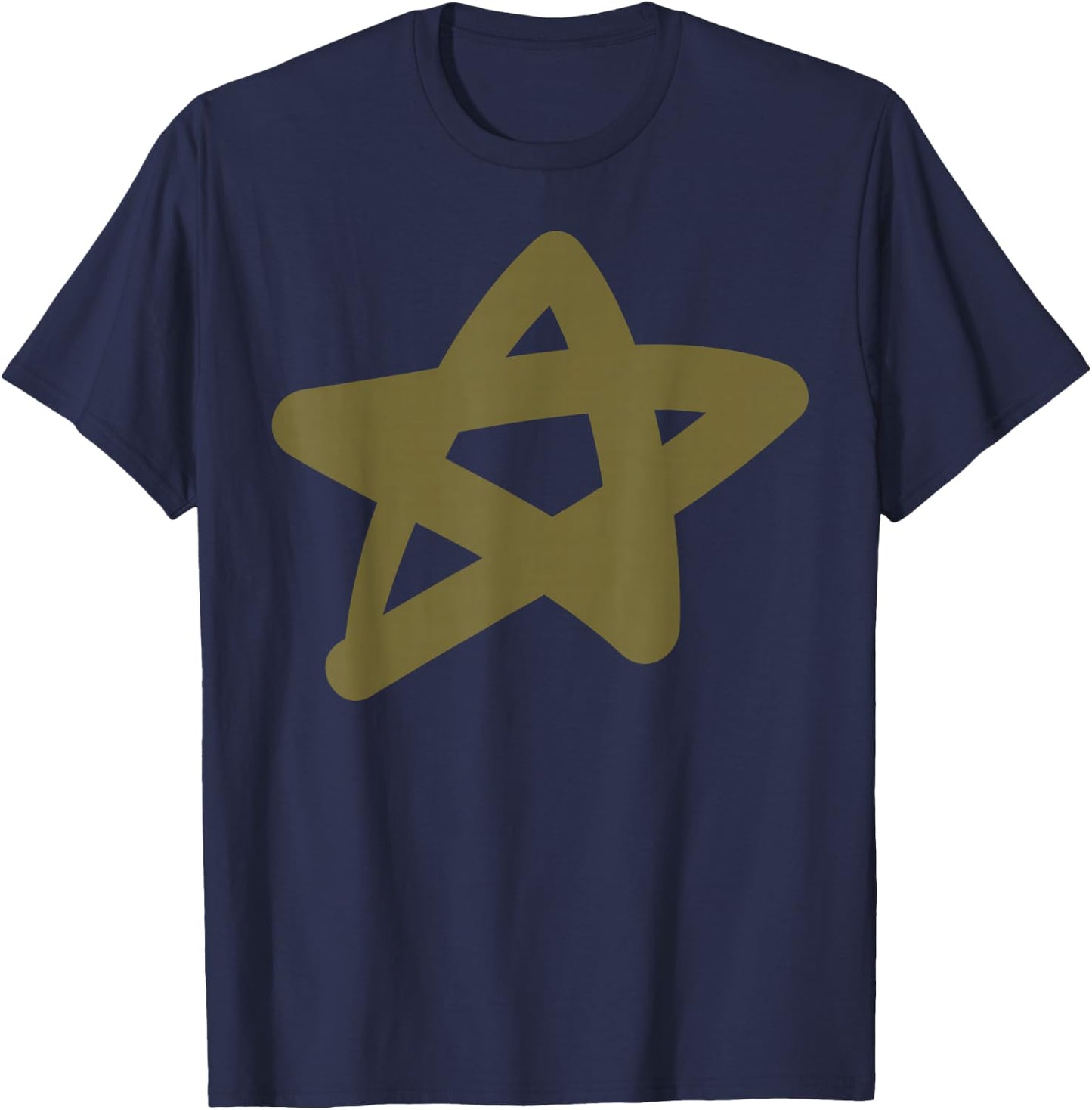 Gold Star T-Shirt - T-Shirt | Navy