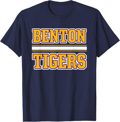 Benton Tigers Horizontal Stripes