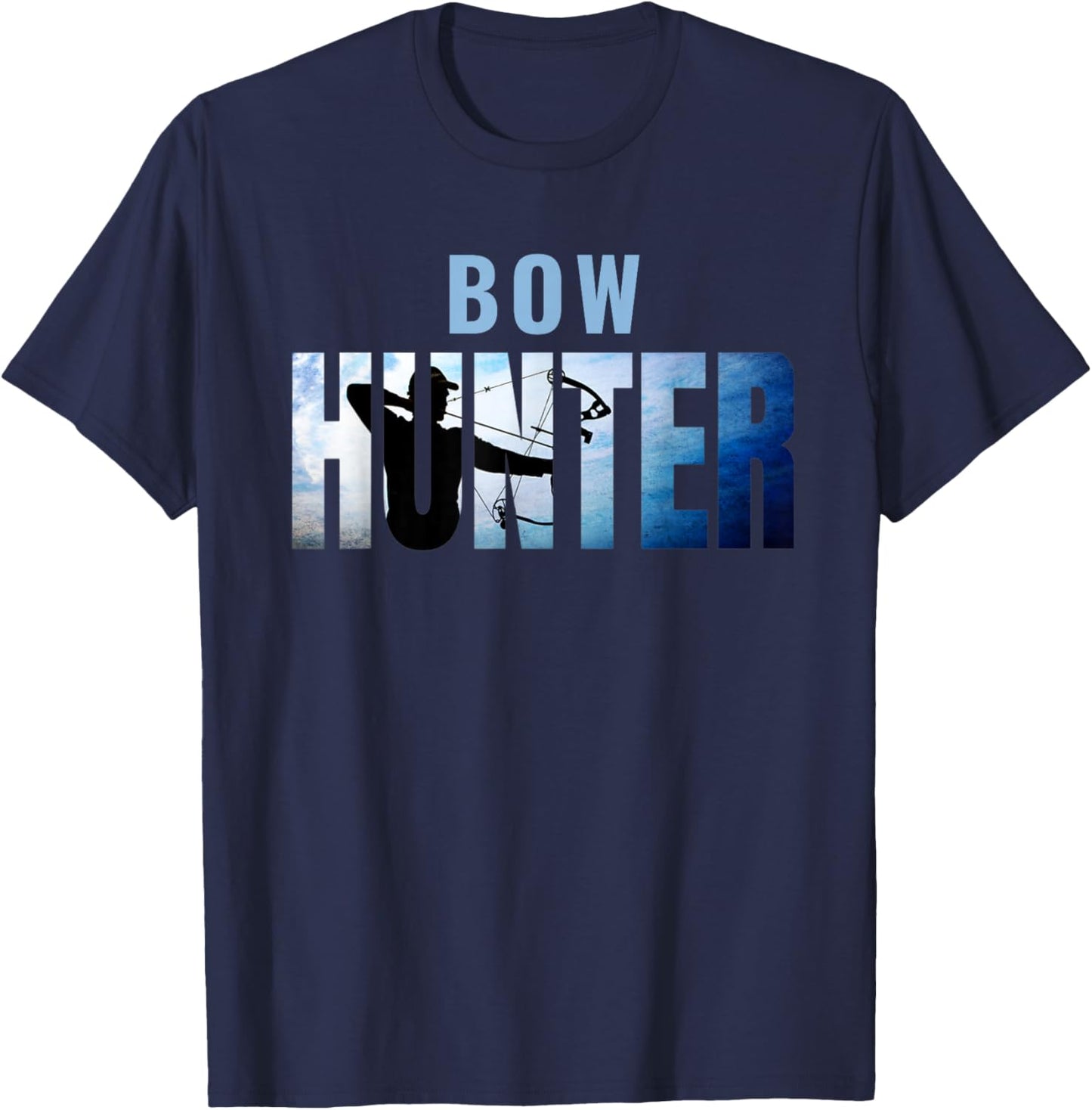 Deer Crossbow Hunting Buckwear Bow Hunter Gear Accessories T-Shirt - T-Shirt | Navy