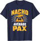 Funny Taco Personalized Name Nacho Average Pax T-Shirt - T-Shirt | Navy