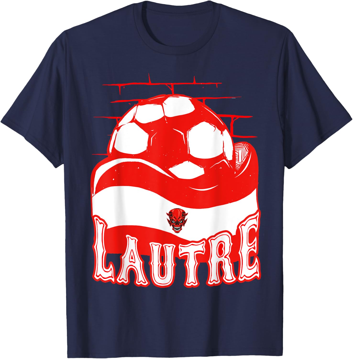 Lautre Lautern Kaiserslautern Pfalz Palatinate Fan Football T-Shirt - T-Shirt | Navy