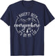 I Haven't Been Everywhere But It's On My List T-Shirt - T-Shirt | Navy