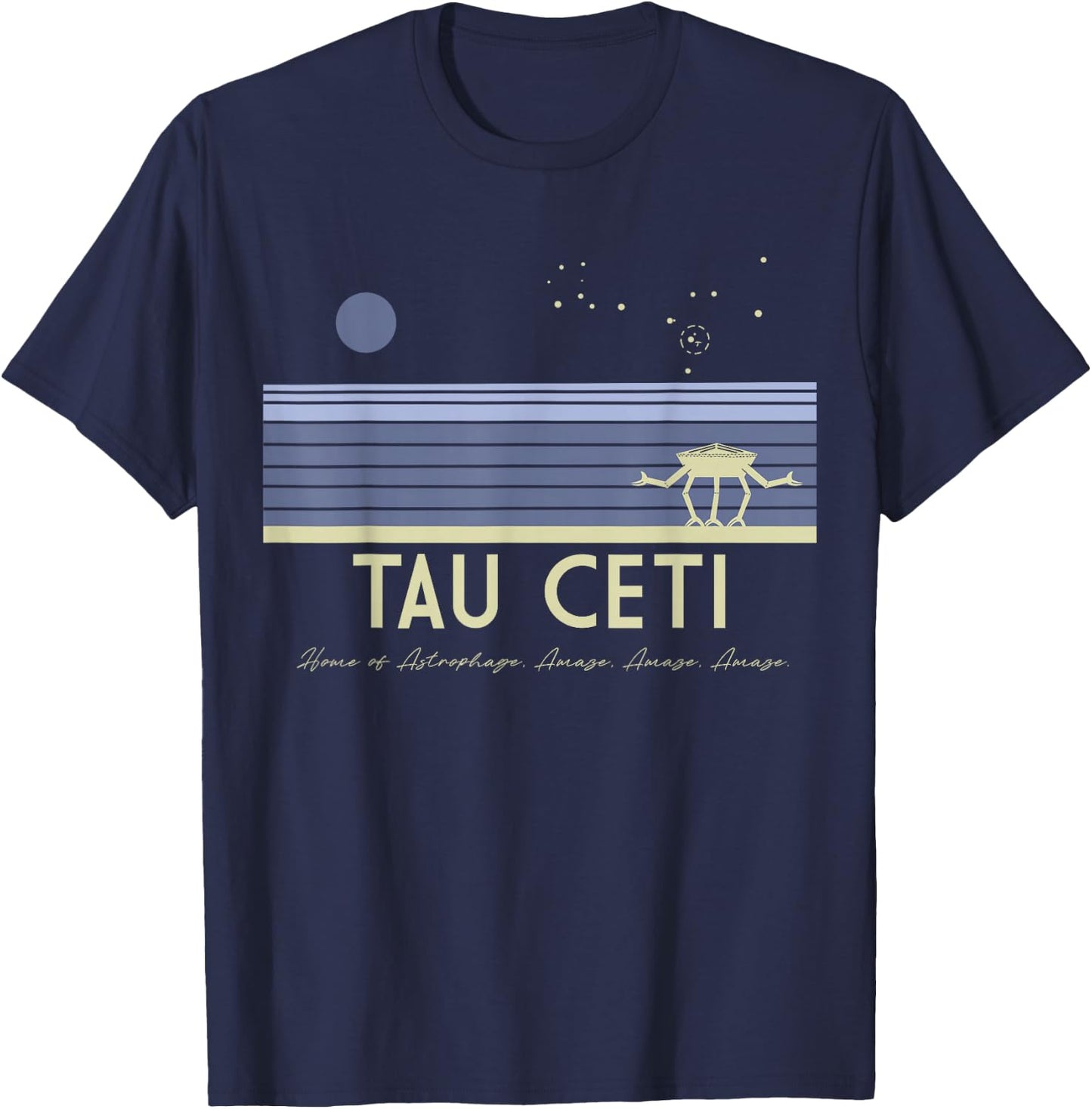 Project Hail Mary, Tau Ceti T-Shirt - T-Shirt | Navy