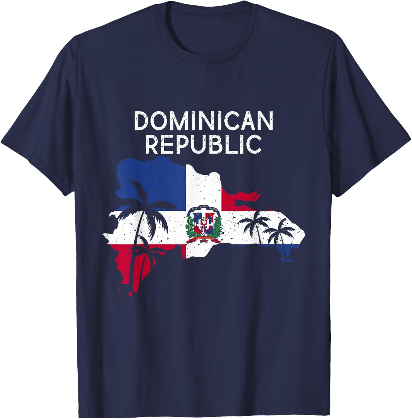 Dominican Republic Vacation Trip Travel Dominican Republic T-Shirt - T-Shirt | Navy