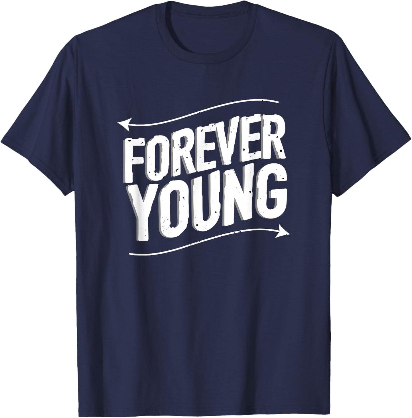 Forever Young , Women, Kids T-Shirt - T-Shirt | Navy