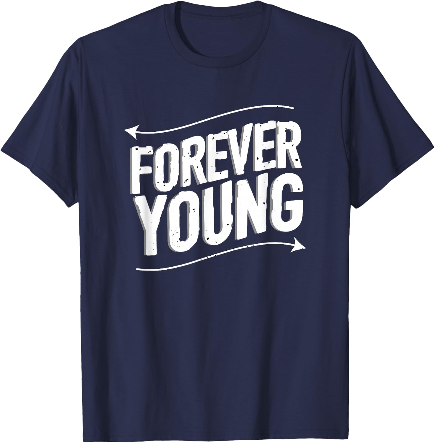 Forever Young , Women, Kids T-Shirt - T-Shirt | Navy