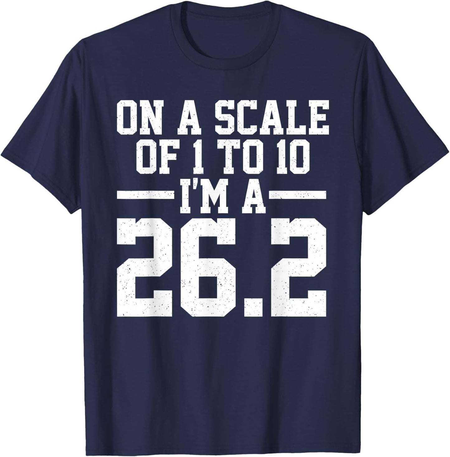 Cool Marathon Runner Design Women Marathon Running T-Shirt - T-Shirt | Navy