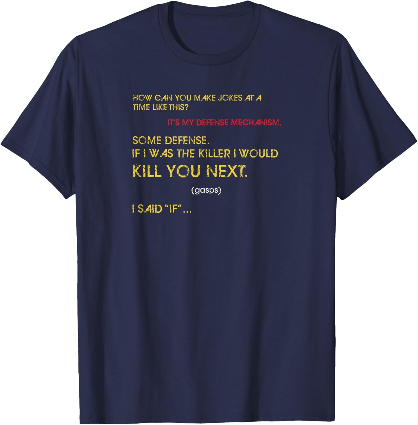If I was The Killer - Clue T-Shirt - T-Shirt | Navy