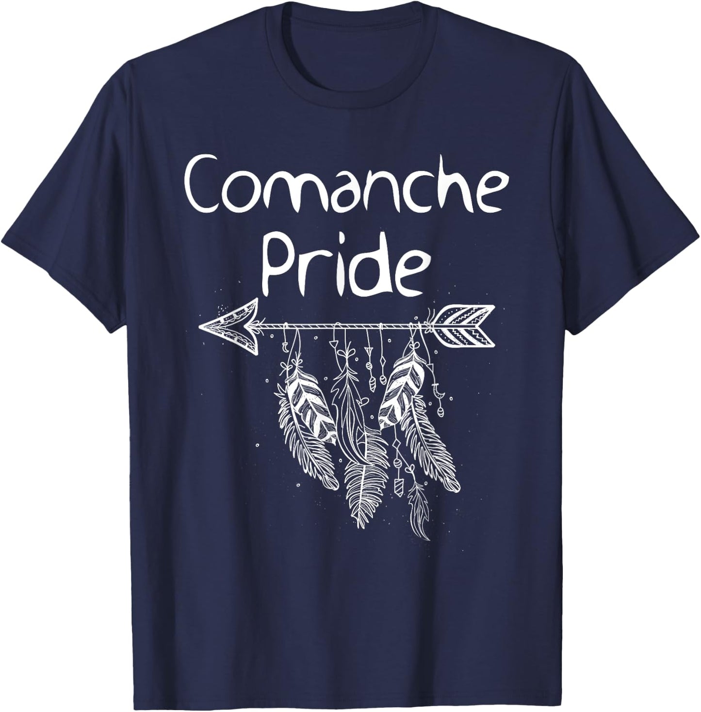 Comanche Pride Native American Nice Gift Men Women Kids T-Shirt - T-Shirt | Navy