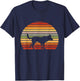 Dingo Retro Vintage Dingo Lover Australian Wild Dog T-Shirt - T-Shirt | Navy