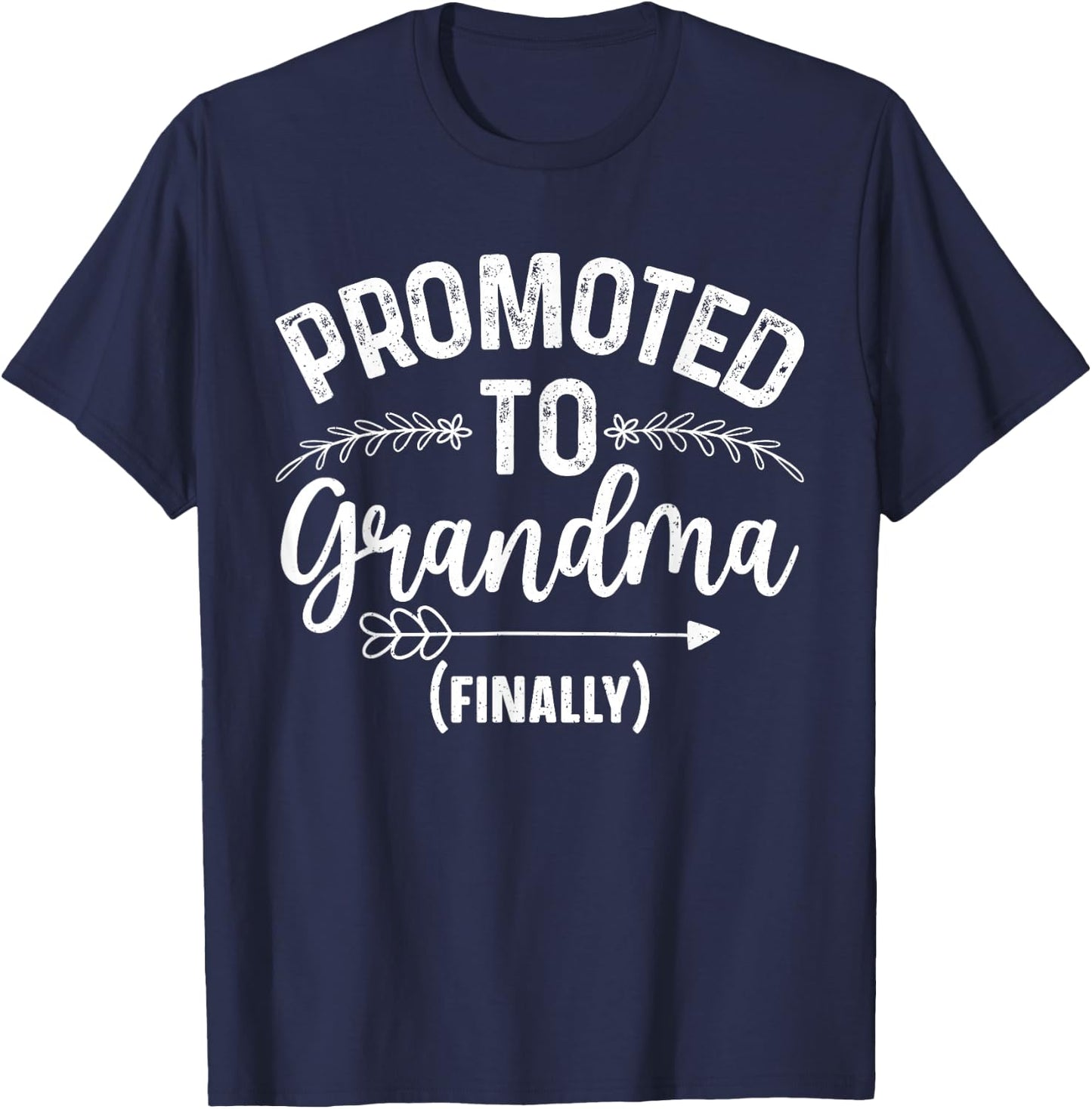 Best Grandma Art Grandparent Grandmother Grandma T-Shirt - T-Shirt | Navy