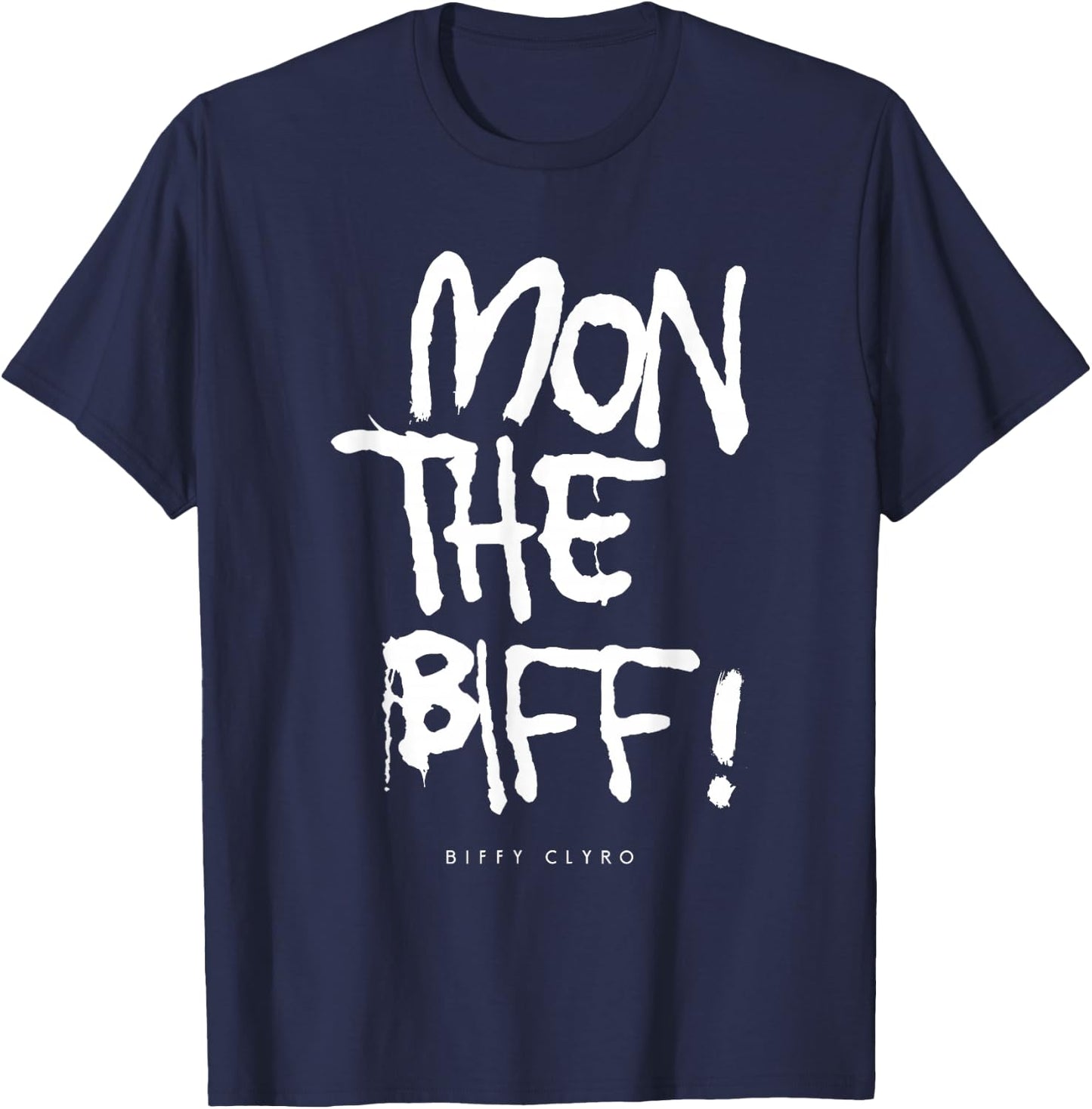 Biffy Clyro Mon the Biff T-Shirt - T-Shirt | Navy