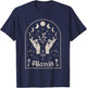 I Love Alanis Personalized Retro Moon First Name T-Shirt - T-Shirt | Navy