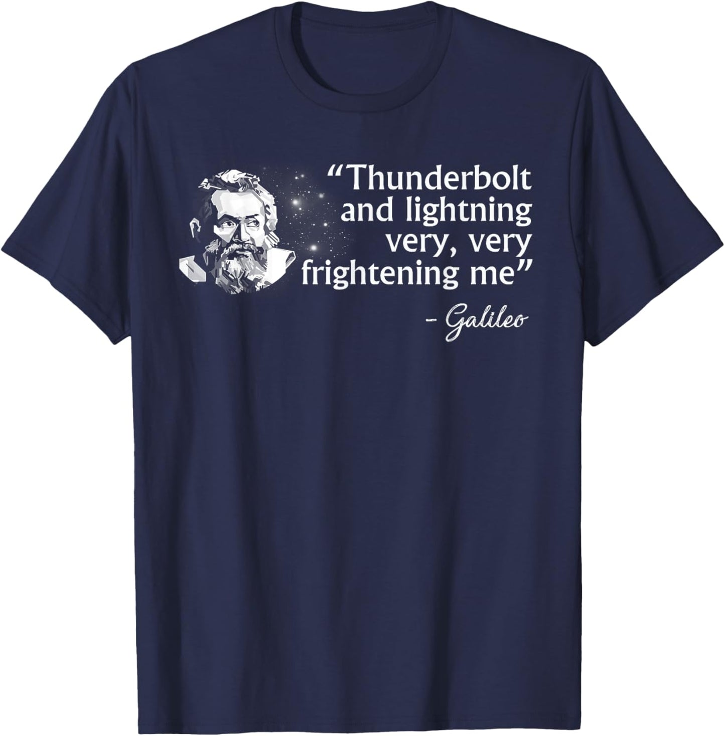 Thunderbolts and Lightning Galileo T-Shirt - T-Shirt | Navy