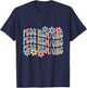 Pediatric Hematology Oncology Nurse PEDS HEM ONC T Boho Pedi T-Shirt - T-Shirt | Navy