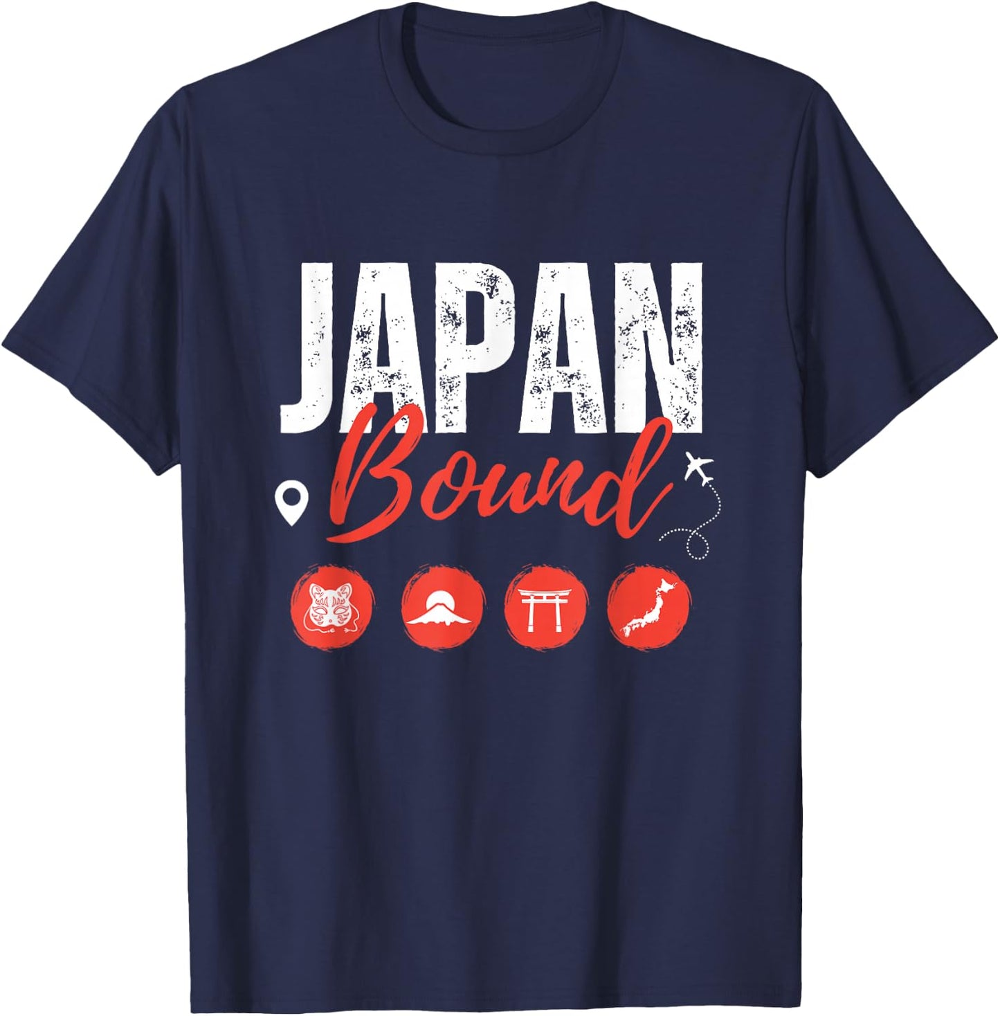 Japan Bound Tokyo Travel Vacation Trip Matching Family T-Shirt - T-Shirt | Navy