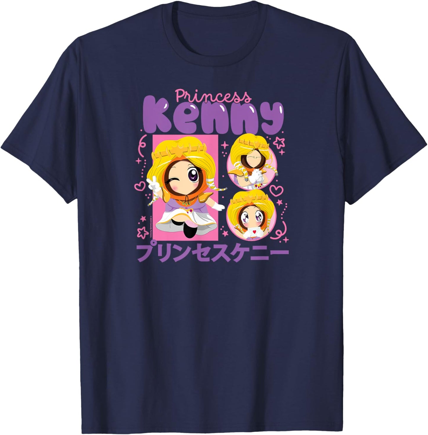 South Park - Kawaii Princess Kenny T-Shirt - T-Shirt | Navy