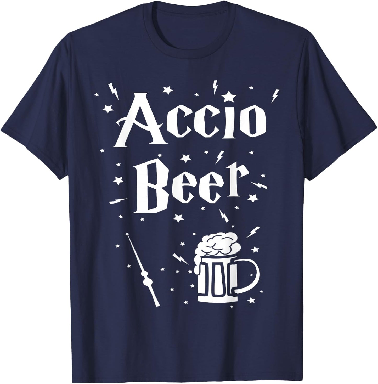 St. Patrick's Day Irish - Accio Beer Funny T-Shirt - T-Shirt | Navy