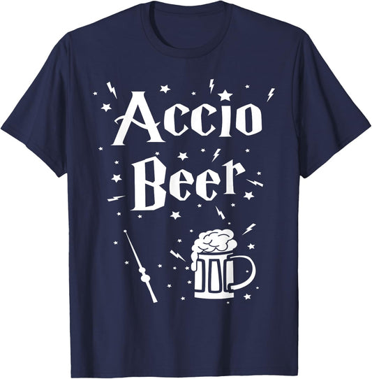 St. Patrick's Day Irish - Accio Beer Funny T-Shirt - T-Shirt | Navy