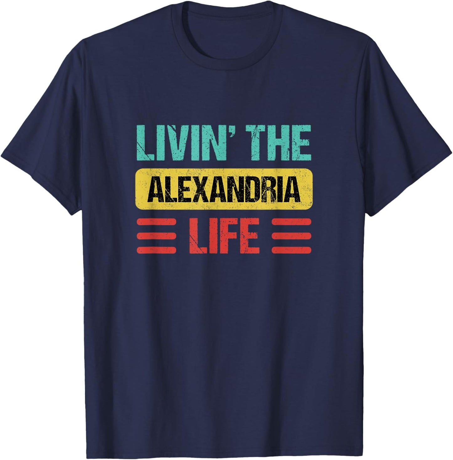 Alexandria T-Shirt - T-Shirt | Navy