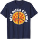 Give Pizza Chance T-Shirt - T-Shirt | Navy