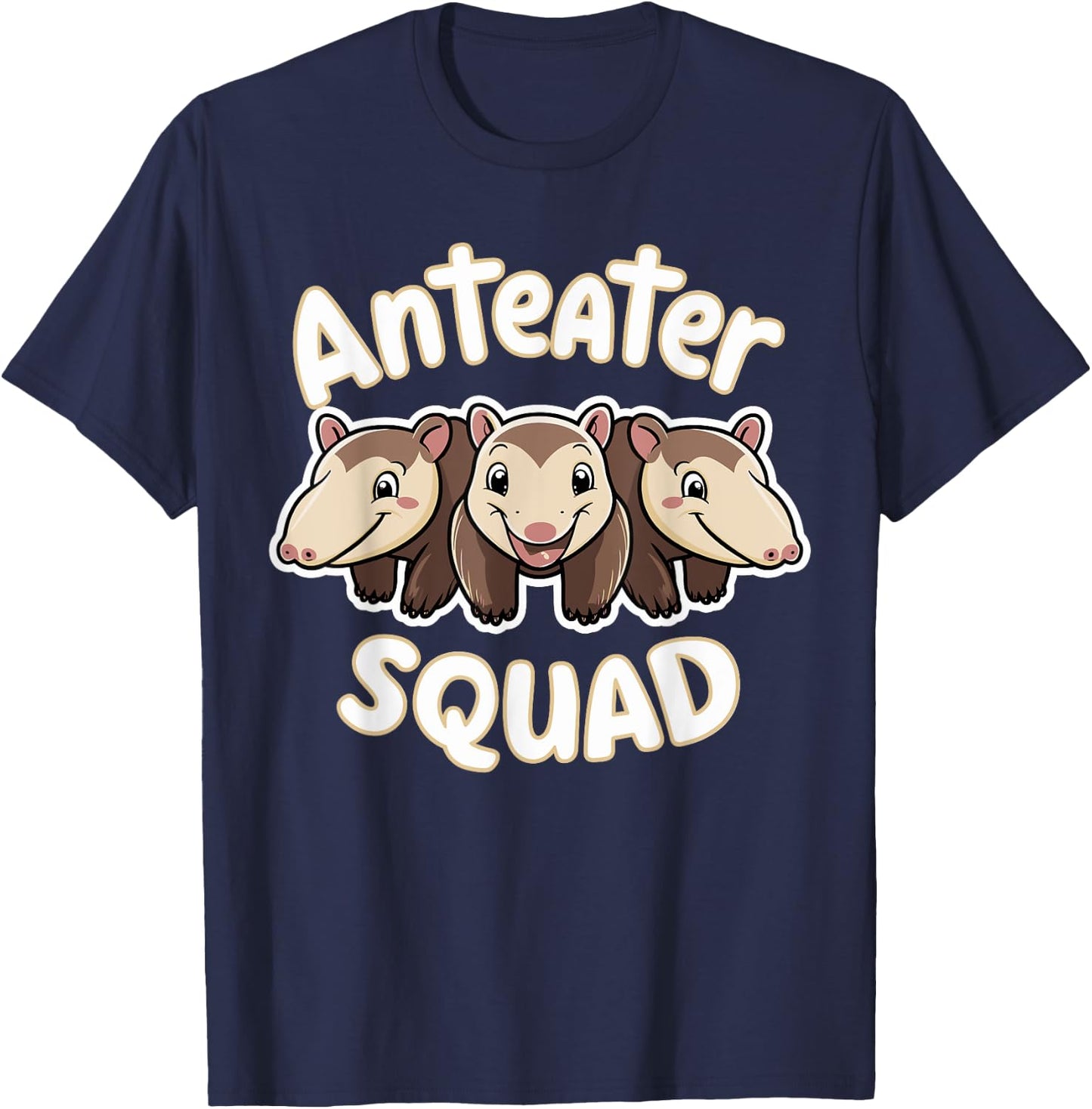 Anteater Squad for Anteater Lover Shirt | Anteater T-Shirt - T-Shirt | Navy