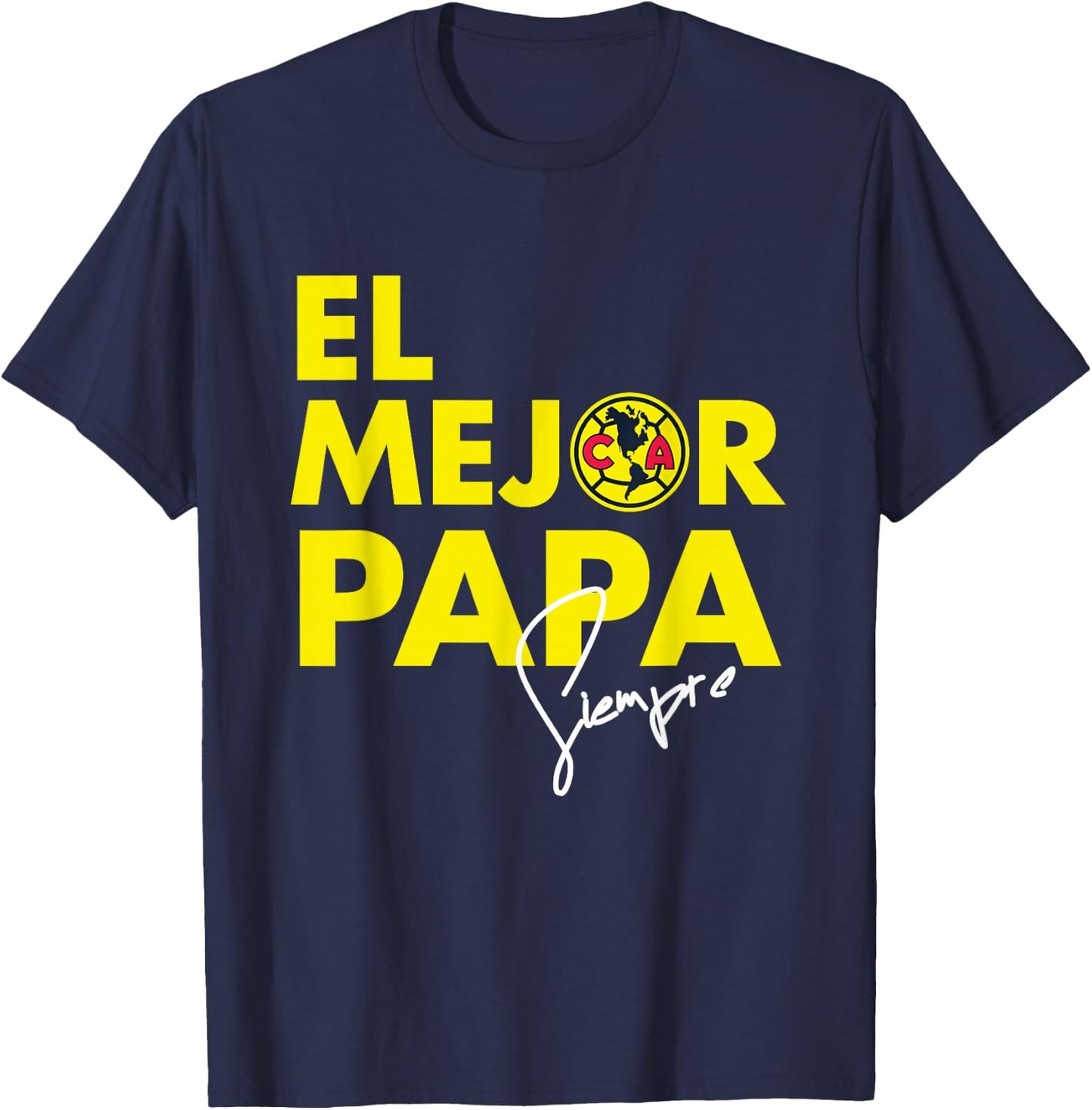 Club America - Score Big with Our Exclusive Collection T-Shirt - T-Shirt | Navy