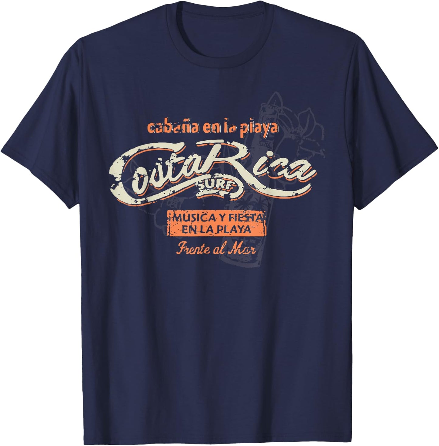 Costa Rica Pura Vida Lifestyle Costa Rican Fun Gift T-Shirt - T-Shirt | Navy