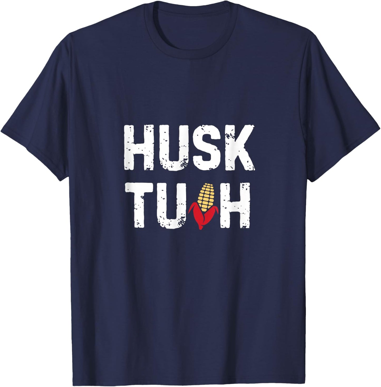 Husk Tuah funny Nebraska football T-Shirt - T-Shirt | Navy