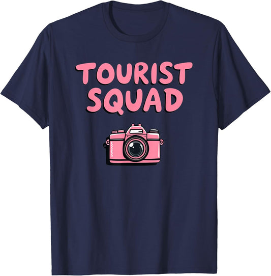 Tourist Squad T-Shirt - T-Shirt | Navy