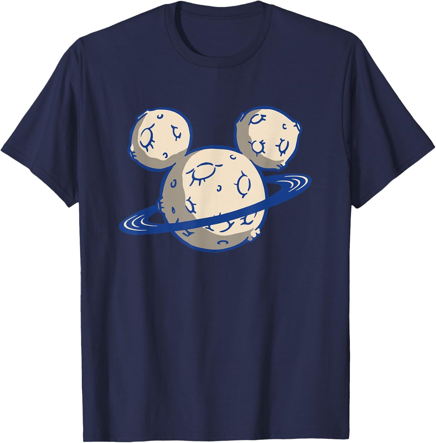 Disney Mickey Mouse Icon Planetary T-Shirt - T-Shirt | Navy