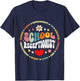 School Receptionist Secretary Admin Appreciation Office T-Shirt - T-Shirt | Navy