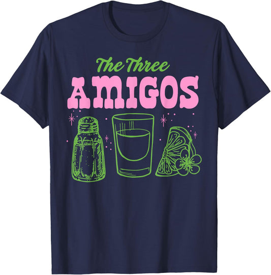 The Three Amigos Margarita T-Shirt - T-Shirt | Navy