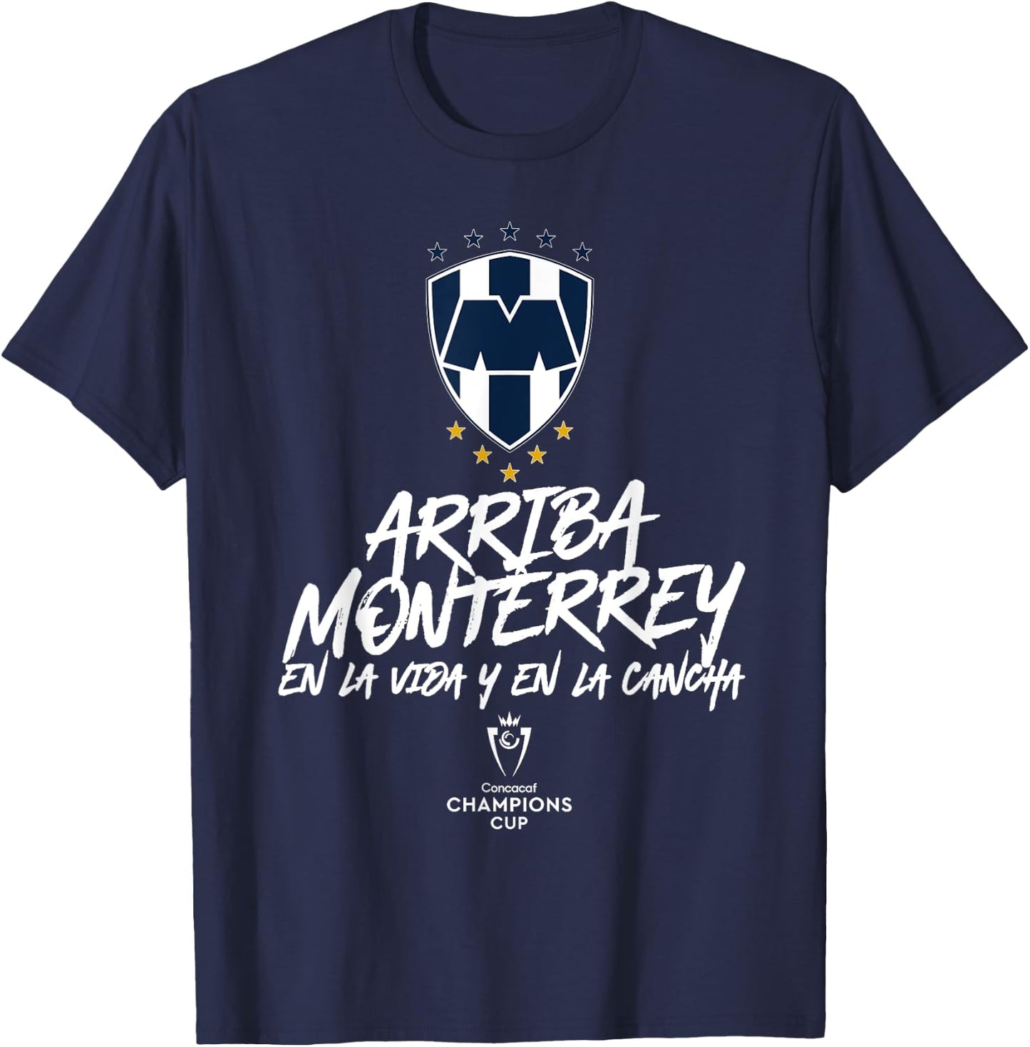 Exclusive Collection of Rayados de Monterrey T-Shirt - T-Shirt | Navy
