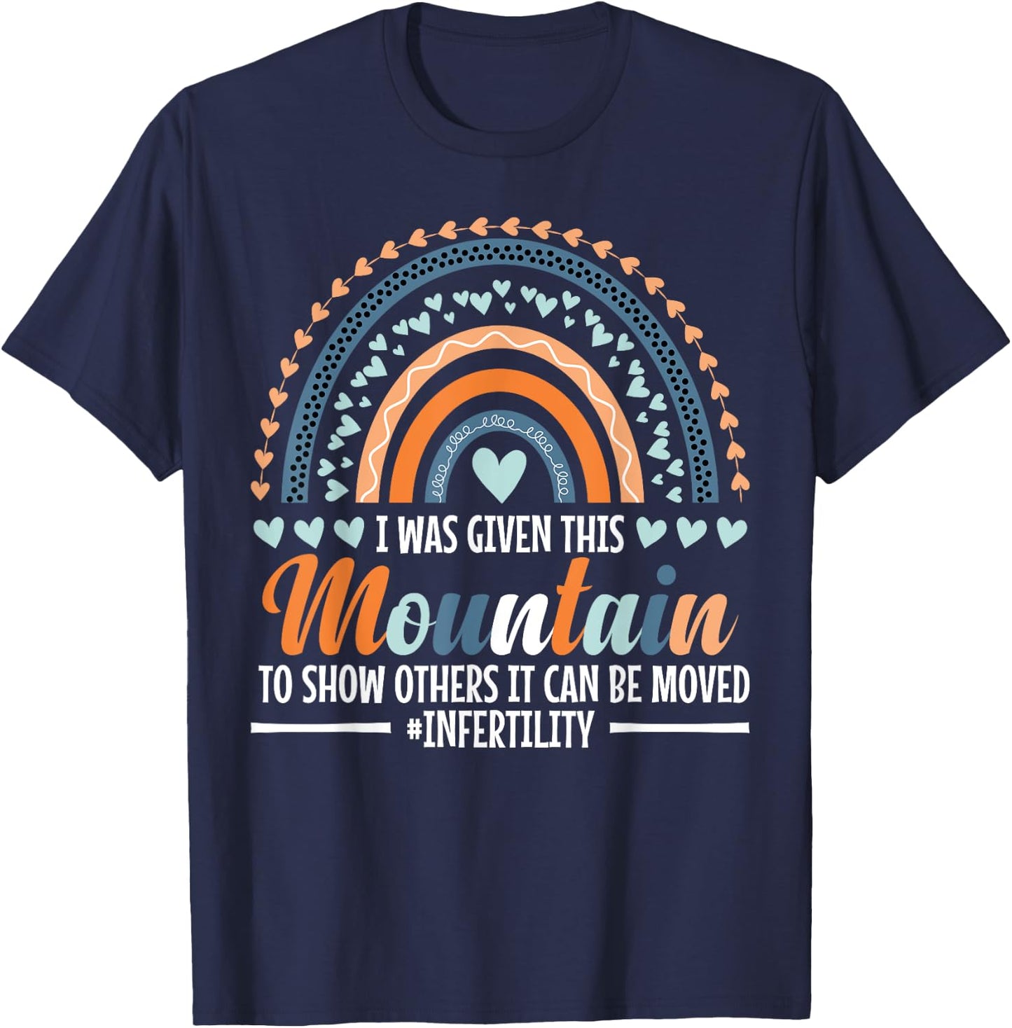 Infertility Awareness IVF Strong IVF Essentials IVF Baby T-Shirt - T-Shirt | Navy