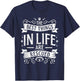 The Best Things in Life are Rescued Dog Animal Lover Women Kids T-Shirt - T-Shirt | Navy