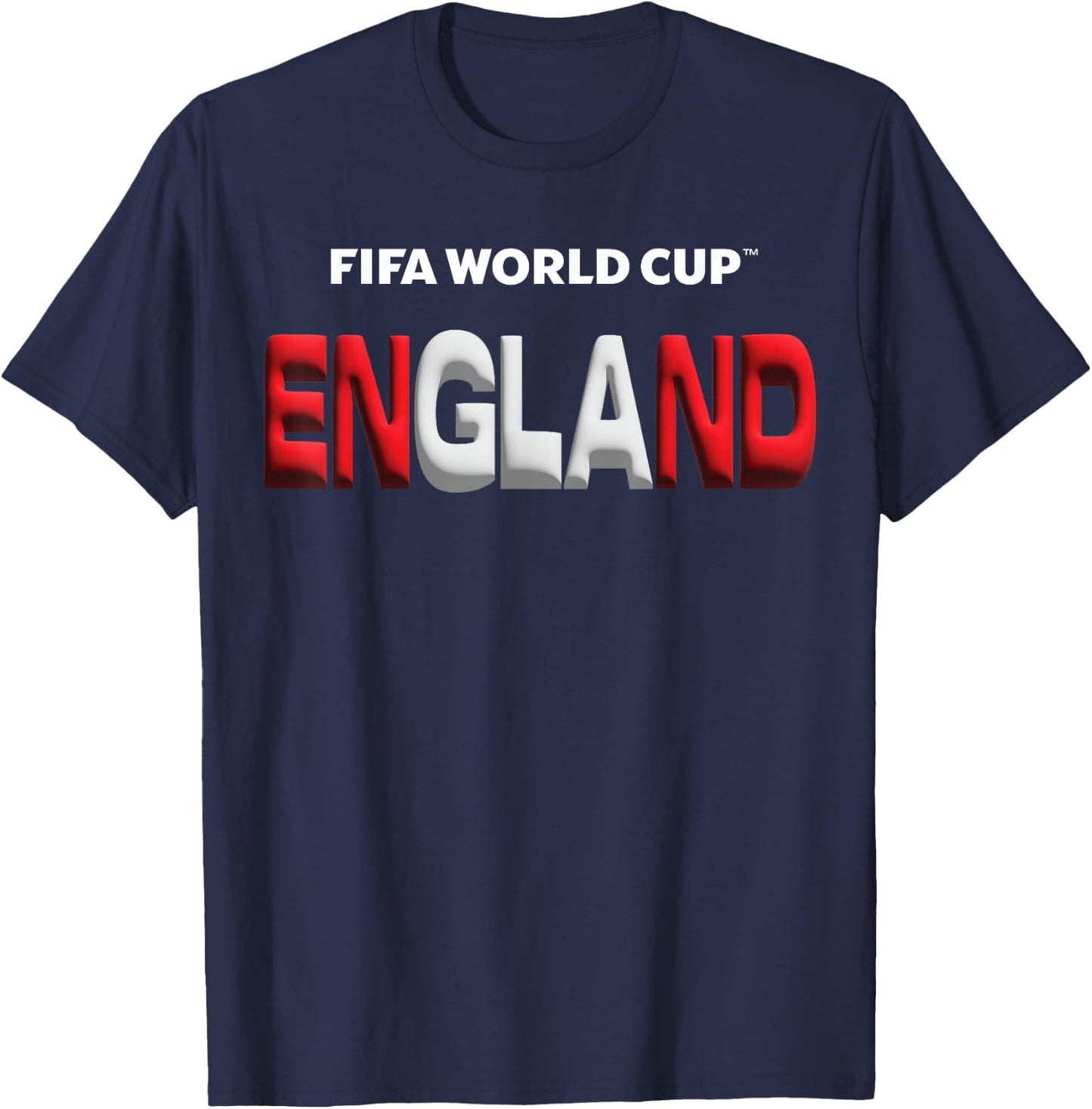 FIFA World CUP26 England Bubble Color T-Shirt - T-Shirt | Navy