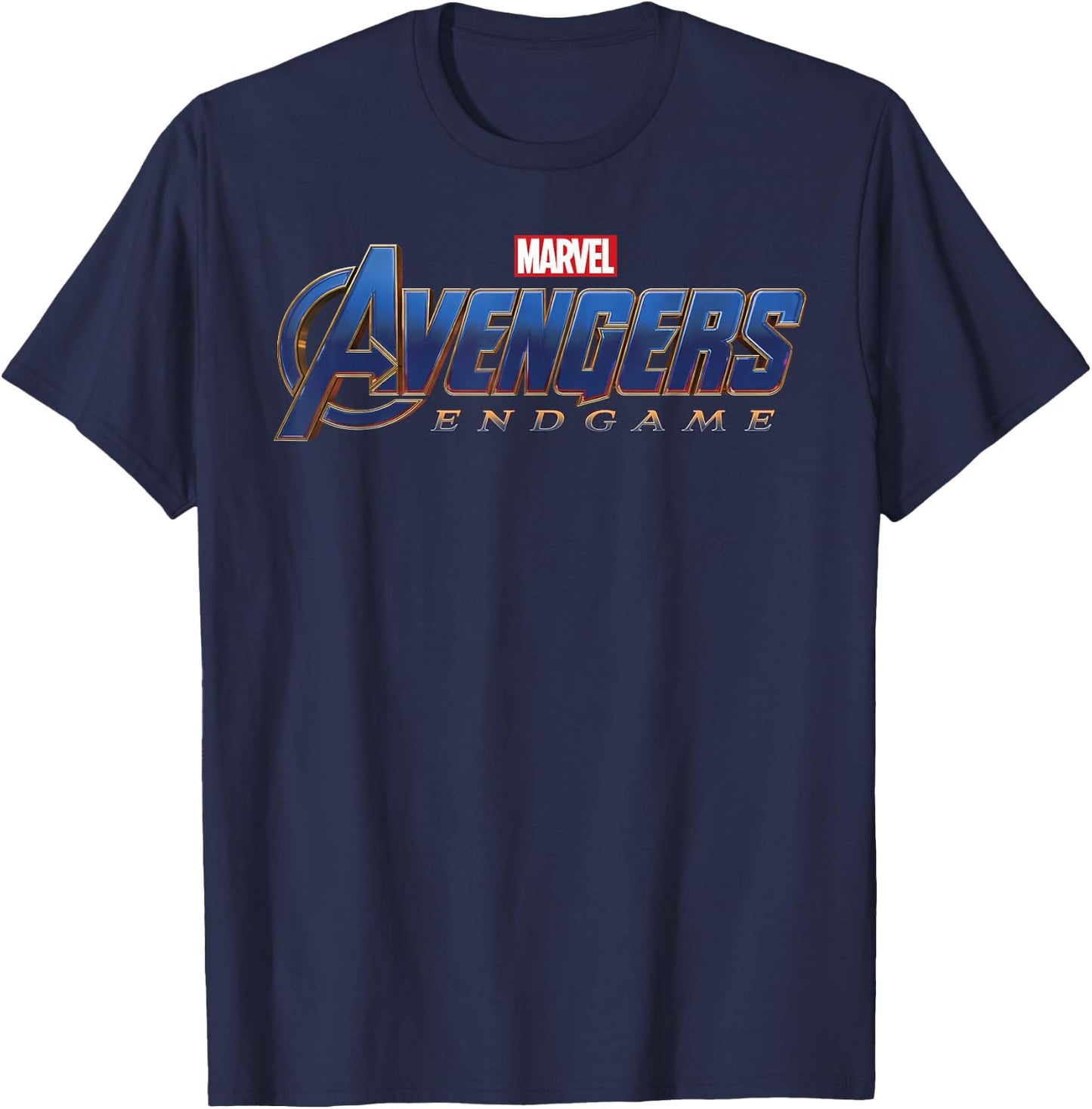Marvel Avengers Endgame Movie Logo Graphic T-Shirt - T-Shirt | Navy
