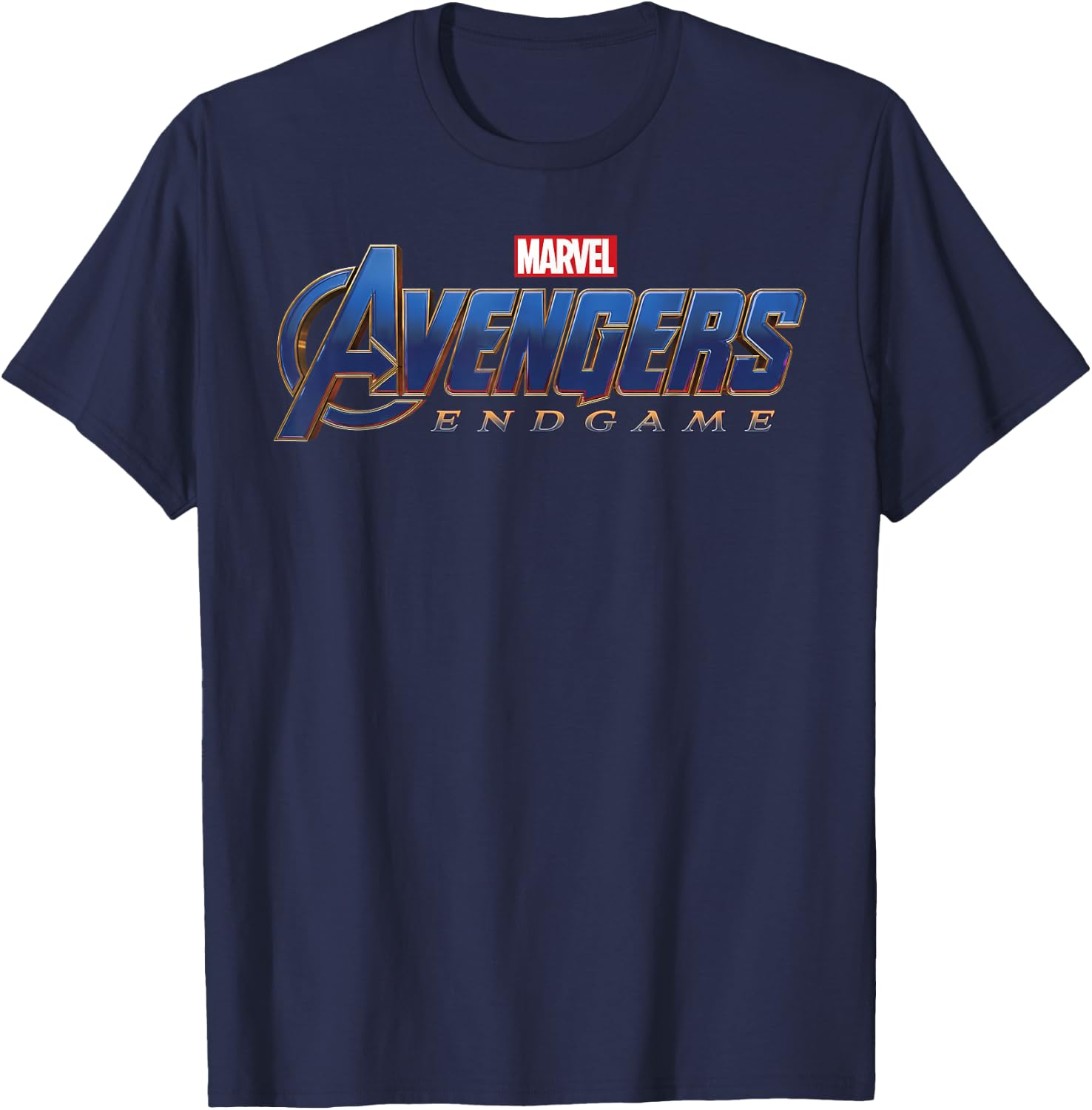 Marvel Avengers Endgame Movie Logo Graphic T-Shirt - T-Shirt | Navy