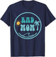 Rad Mom The Big One 1st Birthday Surf Family Matching T-Shirt - T-Shirt | Navy