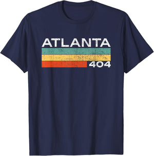 Atlanta 404 T-Shirt - T-Shirt | Navy