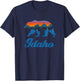 Vintage Idaho Power Bear Forest Grizzly Proud Outdoor Scenic T-Shirt - T-Shirt | Navy