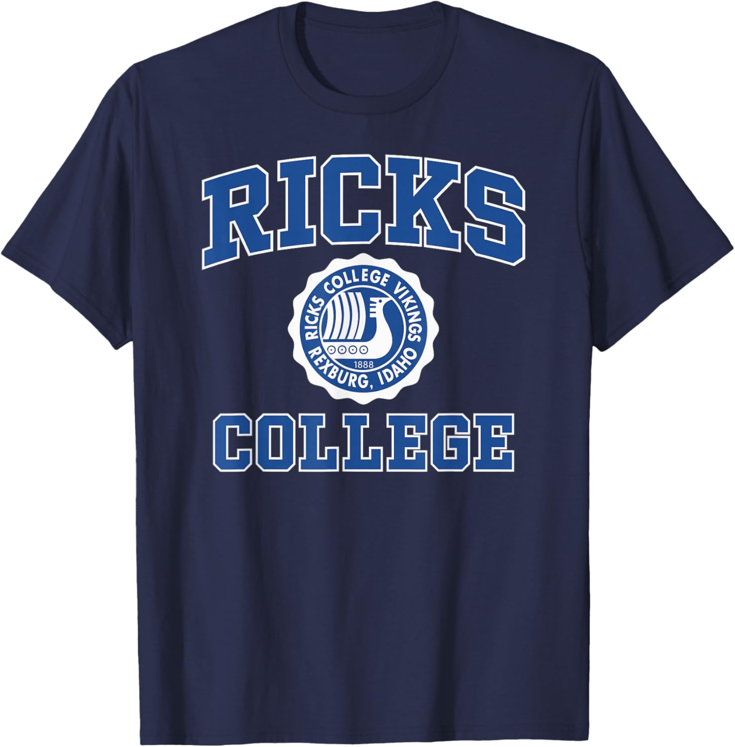Ricks College Seal T-Shirt - T-Shirt | Navy