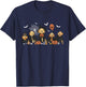 Ghost And Witch Goldendoodle Halloween Doodle Dog Lover Women T-Shirt - T-Shirt | Navy