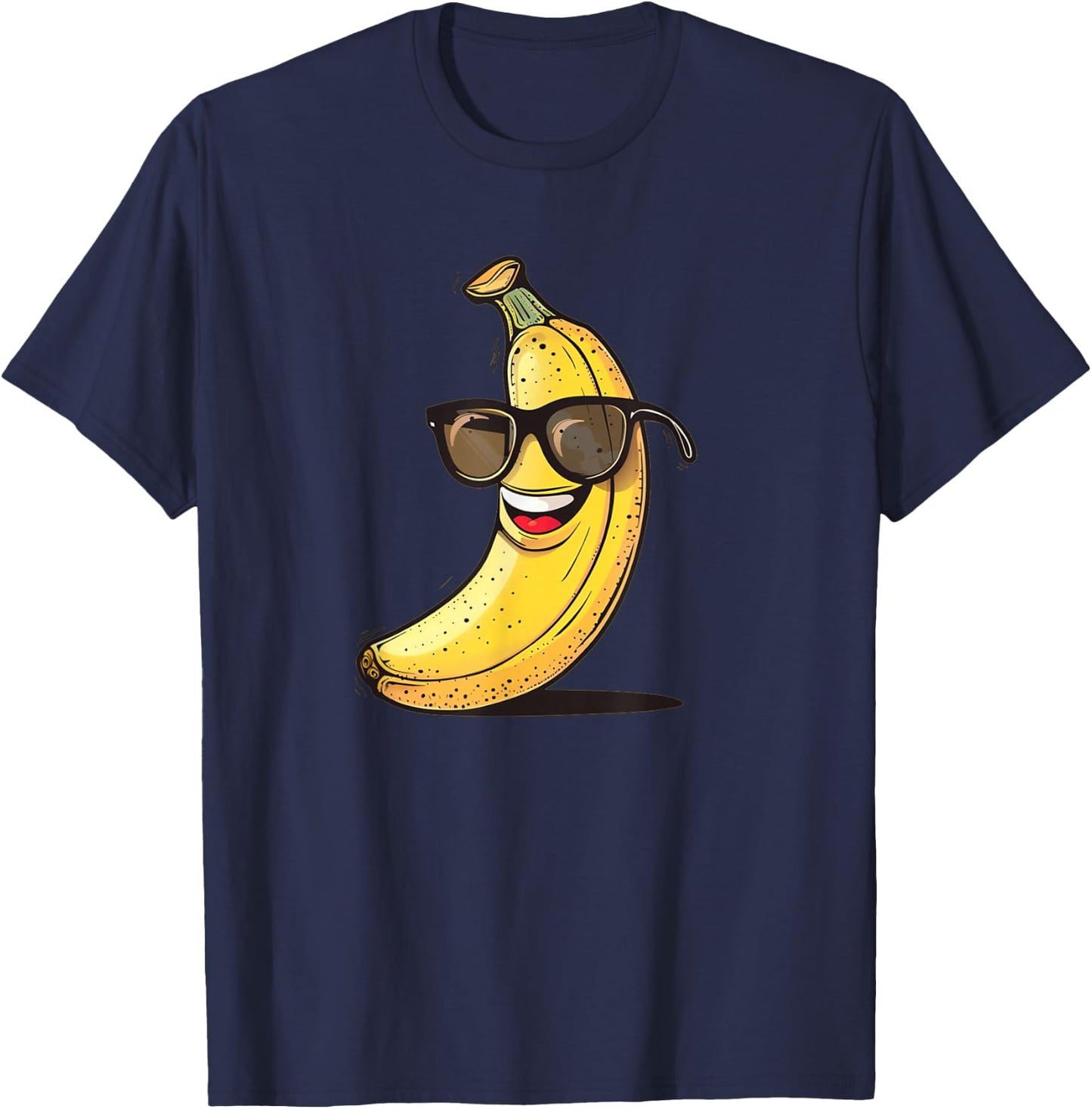 Fruity Banana Sunglasses Costume for Adults and Kids T-Shirt - T-Shirt | Navy