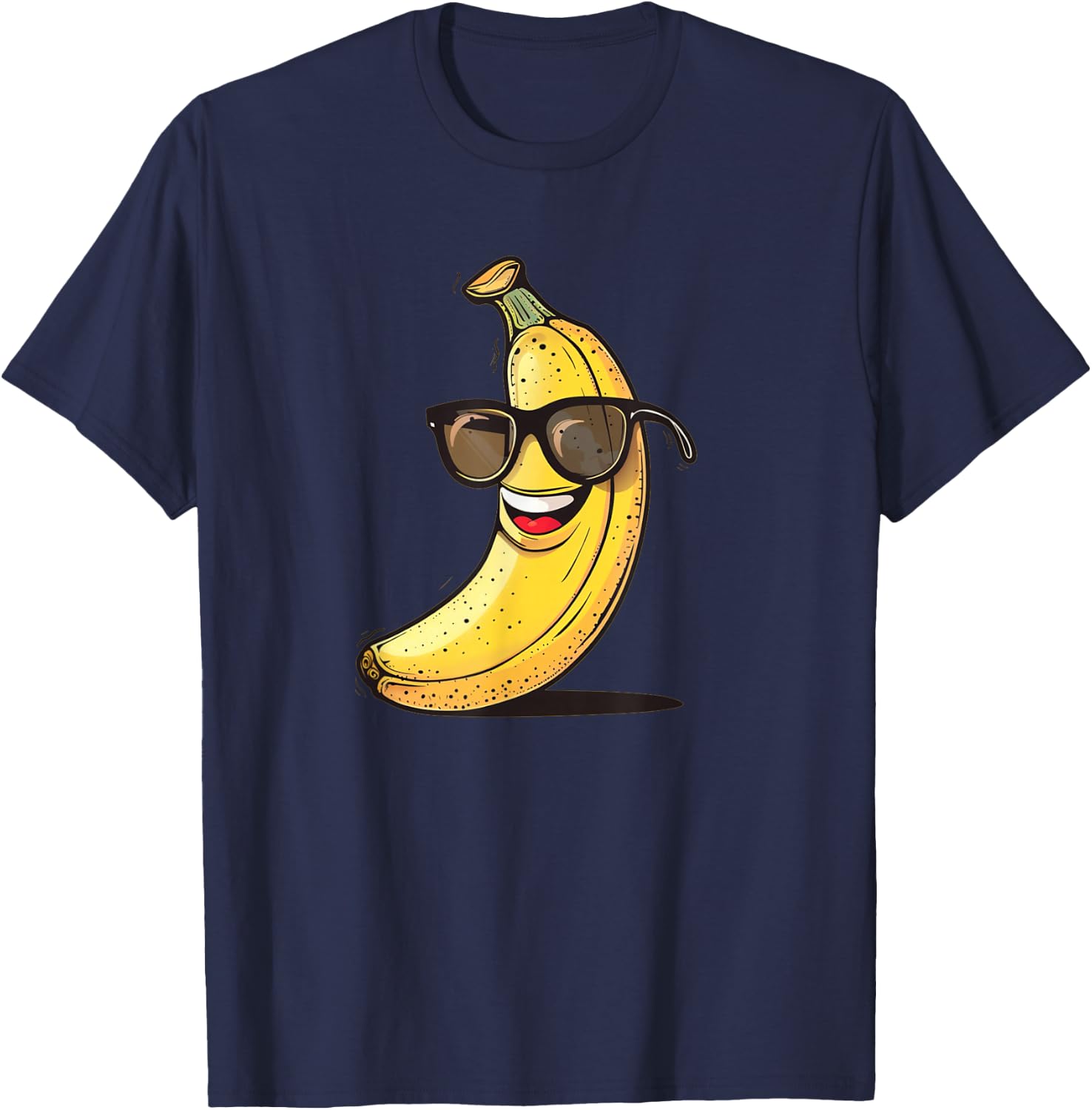 Fruity Banana Sunglasses Costume for Adults and Kids T-Shirt - T-Shirt | Navy