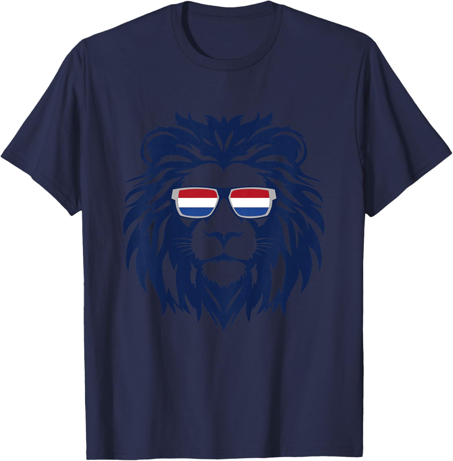 Nederland Lion, Netherlands Flag. Kids Holland Dutch, Orange T-Shirt - T-Shirt | Navy