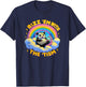 Autism Funny Rizz Em With The Tism Meme Autistic Opossum T-Shirt - T-Shirt | Navy